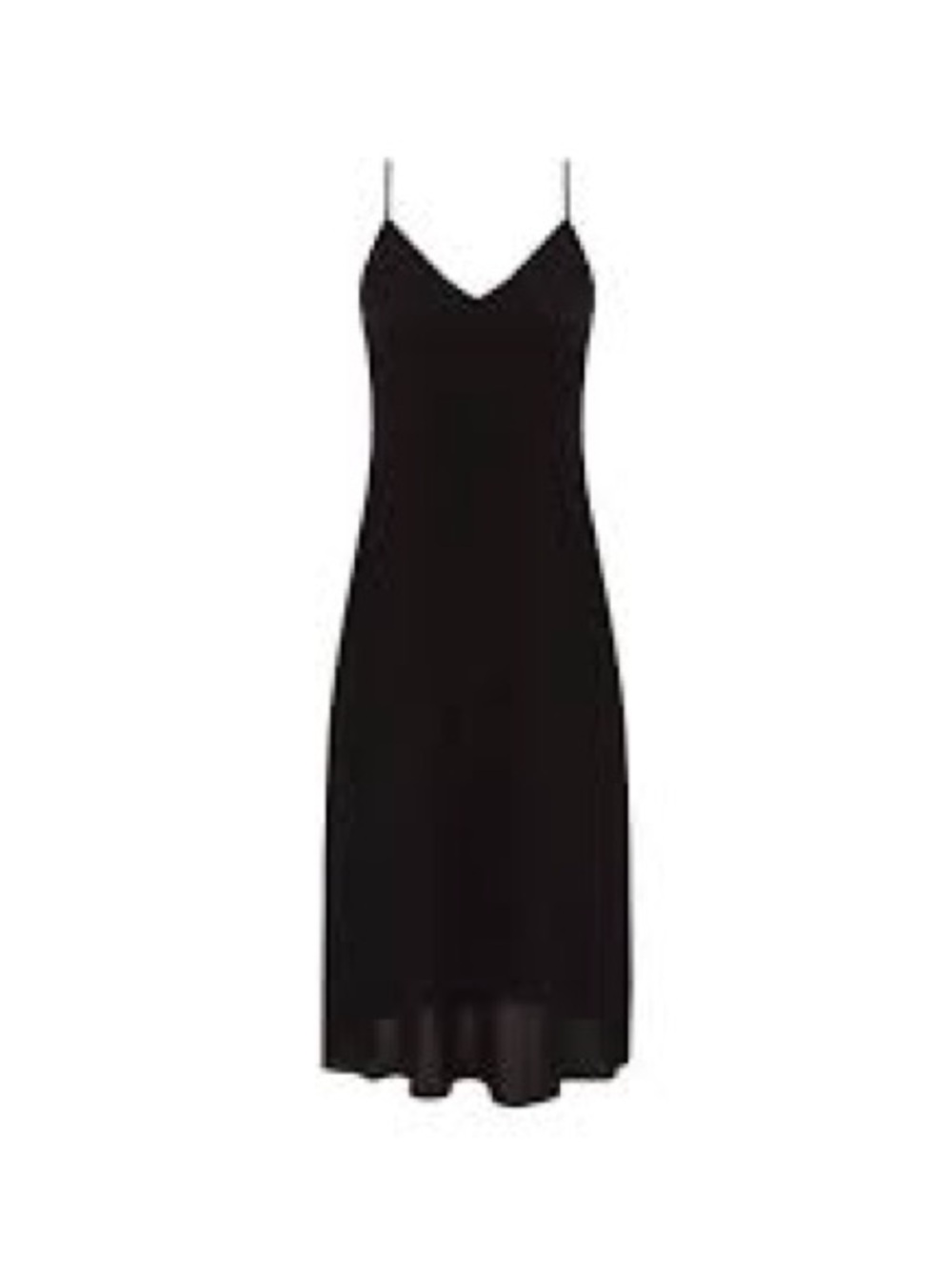 Zimmermann Black silk Slip Dress with lace designs